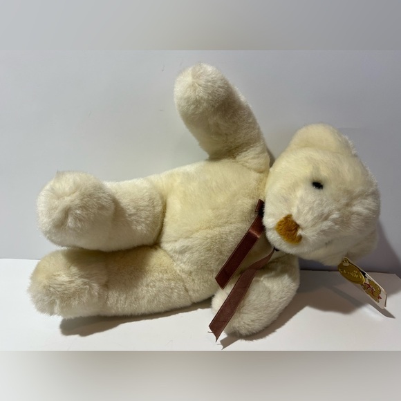 Vintage Flomo Friends Forever Beige Tan Teddy Bear 15” Plush Has Tags - Picture 8 of 13